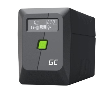UPS (zasilacz awaryjny) Green Cell UPS PowerProof (850VA/480W, LCD) UPSLM480 / 5904326375598